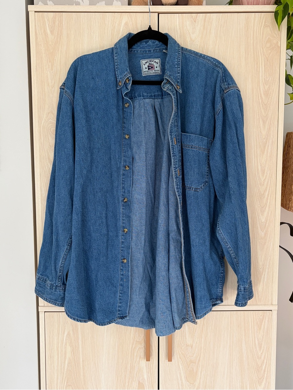 Vintage Denim Button Down